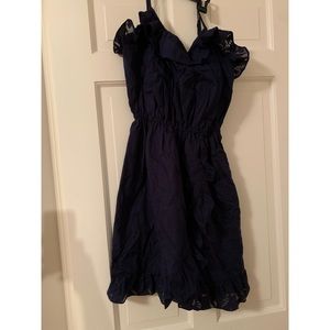 Navy Eyelet Dress by Lilly Pulitzer